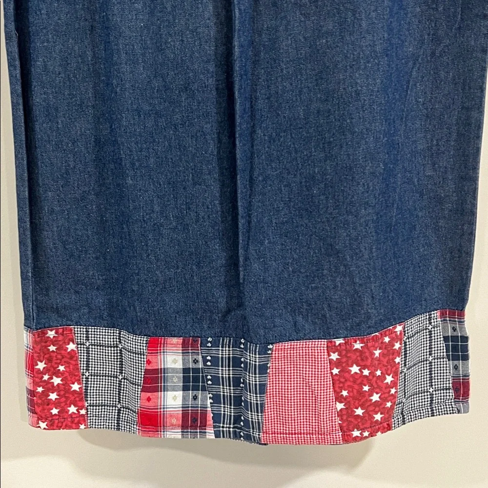 Karen Scott Blue‎ Denim Skirt